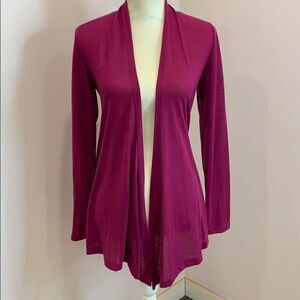 Boutique Fuscia Pink Cardigan